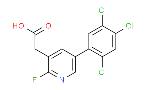 AM24740 | 1261665-19-3 | 2-Fluoro-5-(2,4,5-trichlorophenyl)pyridine-3-acetic acid