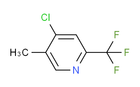 4-Chloro-5-methyl-2-(trifluoromethyl)pyridine