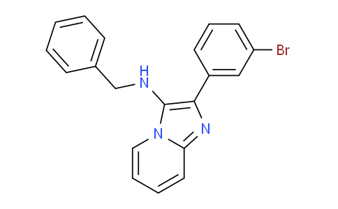 N-Benzyl-2-(3-bromophenyl)imidazo[1,2-a]pyridin-3-amine