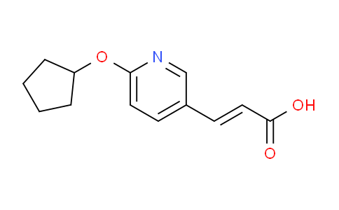 AM247419 | 912761-12-7 | 3-(6-(Cyclopentyloxy)pyridin-3-yl)acrylic acid