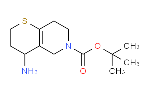 AM247428 | 1416438-18-0 | tert-Butyl 4-amino-3,4,7,8-tetrahydro-2H-thiopyrano[3,2-c]pyridine-6(5H)-carboxylate