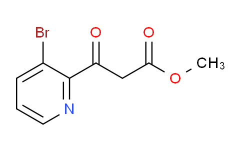 Methyl 3-(3-bromopyridin-2-yl)-3-oxopropanoate