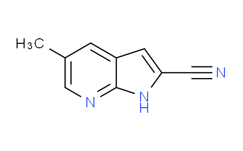 5-Methyl-1H-pyrrolo[2,3-b]pyridine-2-carbonitrile