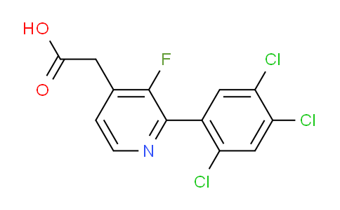 AM24744 | 1261639-43-3 | 3-Fluoro-2-(2,4,5-trichlorophenyl)pyridine-4-acetic acid
