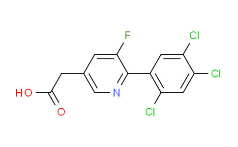 AM24745 | 1261613-63-1 | 3-Fluoro-2-(2,4,5-trichlorophenyl)pyridine-5-acetic acid