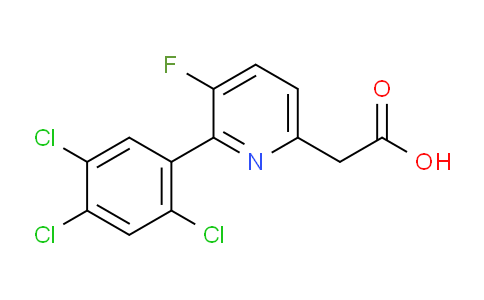 AM24746 | 1261615-60-4 | 3-Fluoro-2-(2,4,5-trichlorophenyl)pyridine-6-acetic acid