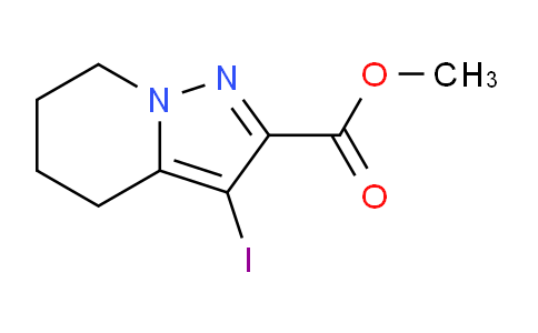 Methyl 3-iodo-4,5,6,7-tetrahydropyrazolo[1,5-a]pyridine-2-carboxylate