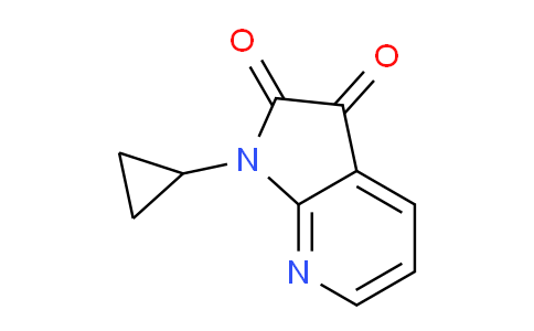 1-Cyclopropyl-1H-pyrrolo[2,3-b]pyridine-2,3-dione