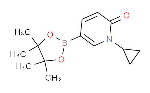 1-Cyclopropyl-5-(4,4,5,5-tetramethyl-1,3,2-dioxaborolan-2-yl)pyridin-2(1H)-one