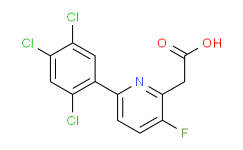 AM24749 | 1261665-21-7 | 3-Fluoro-6-(2,4,5-trichlorophenyl)pyridine-2-acetic acid