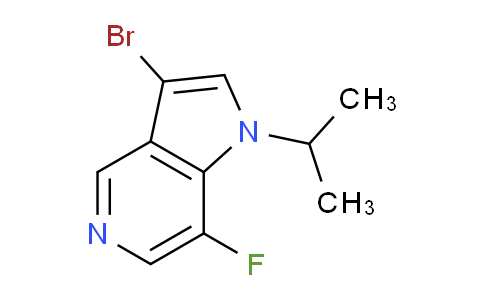 AM247493 | 1597421-44-7 | 3-Bromo-7-fluoro-1-isopropyl-1H-pyrrolo[3,2-c]pyridine