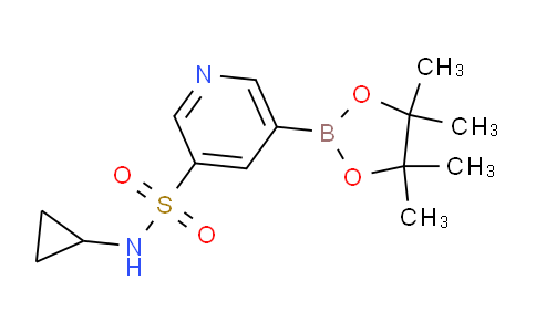 N-Cyclopropyl-5-(4,4,5,5-tetramethyl-1,3,2-dioxaborolan-2-yl)pyridine-3-sulfonamide