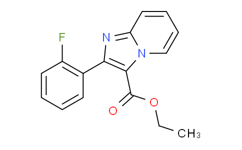Ethyl 2-(2-fluorophenyl)imidazo[1,2-a]pyridine-3-carboxylate
