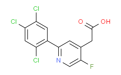 AM24751 | 1261836-03-6 | 5-Fluoro-2-(2,4,5-trichlorophenyl)pyridine-4-acetic acid