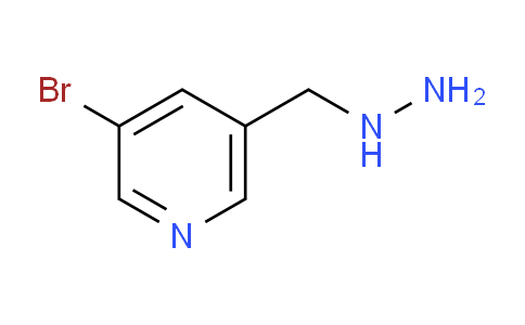 3-Bromo-5-(hydrazinylmethyl)pyridine