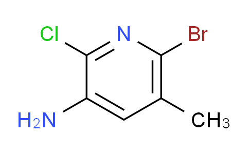 6-Bromo-2-chloro-5-methylpyridin-3-amine