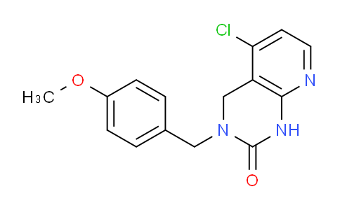 5-Chloro-3-(4-methoxybenzyl)-3,4-dihydropyrido[2,3-d]pyrimidin-2(1H)-one