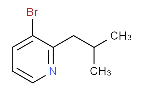 3-Bromo-2-isobutylpyridine