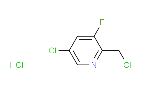 5-Chloro-2-(chloromethyl)-3-fluoropyridine hydrochloride