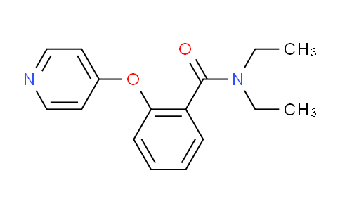 AM247544 | 197508-28-4 | N,N-Diethyl-2-(pyridin-4-yloxy)benzamide