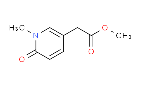 Methyl 2-(1-methyl-6-oxo-1,6-dihydropyridin-3-yl)acetate