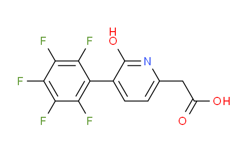 AM24757 | 1261665-93-3 | 2-Hydroxy-3-(perfluorophenyl)pyridine-6-acetic acid