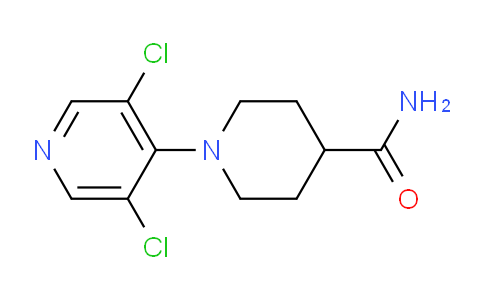 1-(3,5-Dichloropyridin-4-yl)piperidine-4-carboxamide