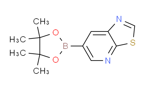 6-(4,4,5,5-Tetramethyl-1,3,2-dioxaborolan-2-yl)thiazolo[5,4-b]pyridine