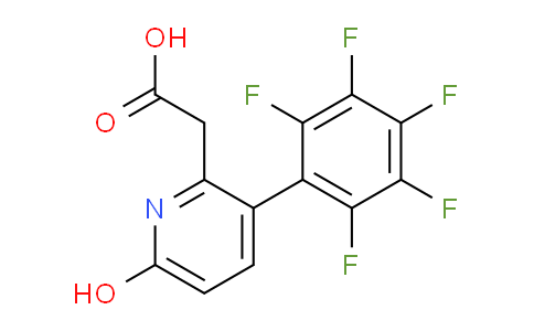 AM24761 | 1261858-73-4 | 6-Hydroxy-3-(perfluorophenyl)pyridine-2-acetic acid