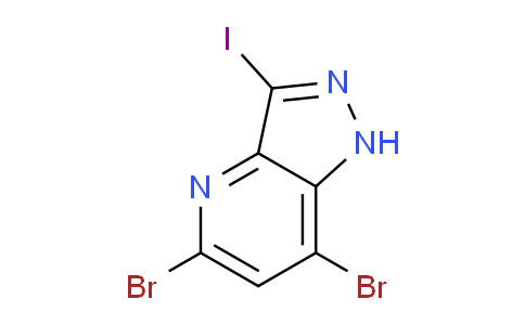 5,7-Dibromo-3-iodo-1H-pyrazolo[4,3-b]pyridine