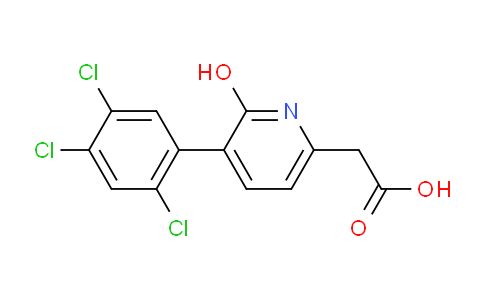 AM24764 | 1261837-01-7 | 2-Hydroxy-3-(2,4,5-trichlorophenyl)pyridine-6-acetic acid