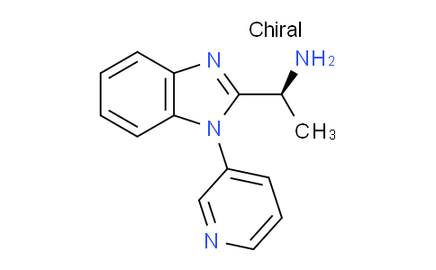 (S)-1-(1-(Pyridin-3-yl)-1H-benzo[d]imidazol-2-yl)ethanamine
