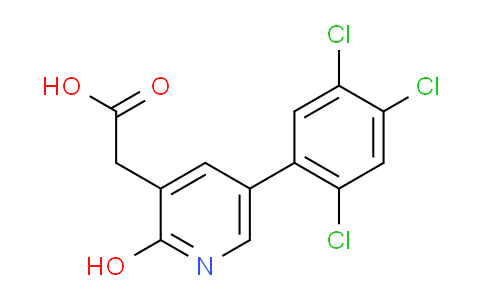 AM24765 | 1261874-69-4 | 2-Hydroxy-5-(2,4,5-trichlorophenyl)pyridine-3-acetic acid