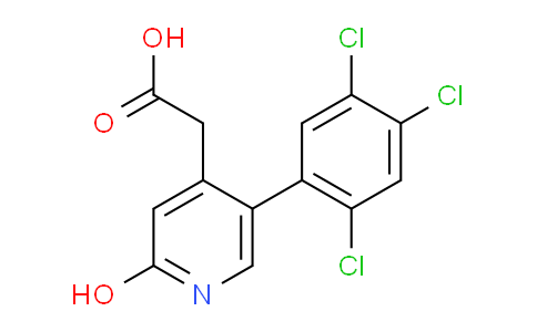 AM24766 | 1261436-25-2 | 2-Hydroxy-5-(2,4,5-trichlorophenyl)pyridine-4-acetic acid