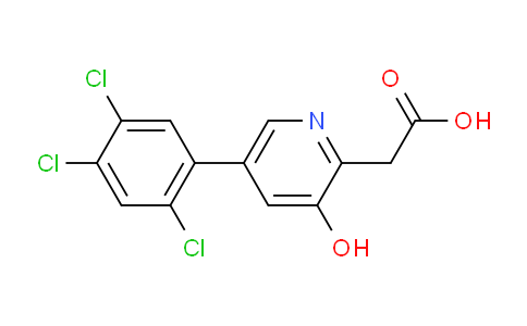 AM24767 | 1261760-61-5 | 3-Hydroxy-5-(2,4,5-trichlorophenyl)pyridine-2-acetic acid