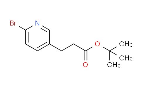 AM247678 | 1823119-39-6 | tert-Butyl 3-(6-bromopyridin-3-yl)propanoate