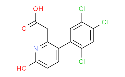 AM24768 | 1261814-06-5 | 6-Hydroxy-3-(2,4,5-trichlorophenyl)pyridine-2-acetic acid