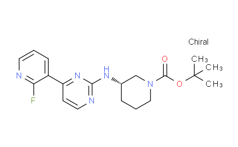 AM247683 | 1630086-25-7 | (S)-tert-Butyl 3-((4-(2-fluoropyridin-3-yl)pyrimidin-2-yl)amino)piperidine-1-carboxylate