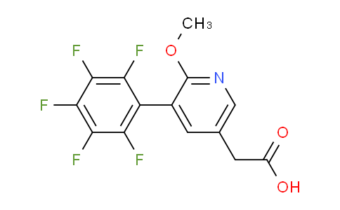AM24769 | 1261790-84-4 | 2-Methoxy-3-(perfluorophenyl)pyridine-5-acetic acid