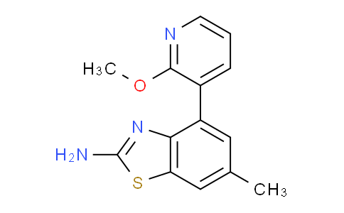 AM247721 | 1309244-62-9 | 4-(2-Methoxypyridin-3-yl)-6-methylbenzo[d]thiazol-2-amine