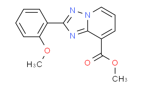 AM247735 | 1539424-58-2 | Methyl 2-(2-methoxyphenyl)-[1,2,4]triazolo[1,5-a]pyridine-8-carboxylate