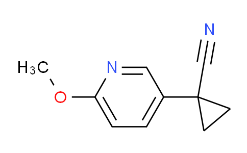 AM247736 | 1282555-25-2 | 1-(6-Methoxypyridin-3-yl)cyclopropanecarbonitrile