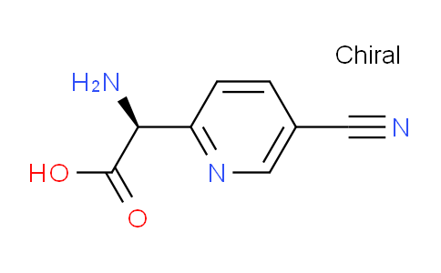 (S)-2-Amino-2-(5-cyanopyridin-2-yl)acetic acid