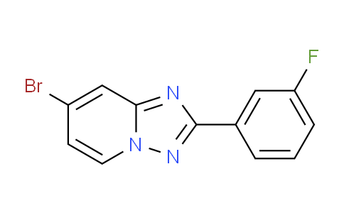 7-Bromo-2-(3-fluorophenyl)-[1,2,4]triazolo[1,5-a]pyridine