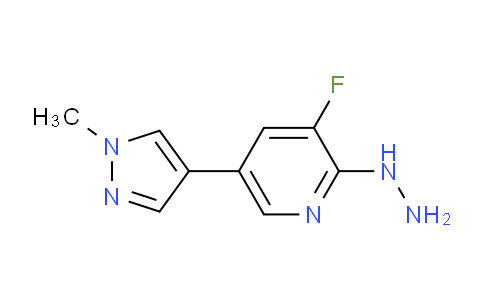 AM247752 | 1151802-50-4 | 3-Fluoro-2-hydrazinyl-5-(1-methyl-1H-pyrazol-4-yl)pyridine