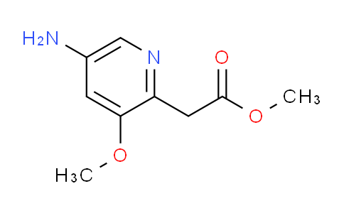 Methyl 2-(5-amino-3-methoxypyridin-2-yl)acetate
