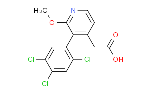 AM24776 | 1261499-47-1 | 2-Methoxy-3-(2,4,5-trichlorophenyl)pyridine-4-acetic acid
