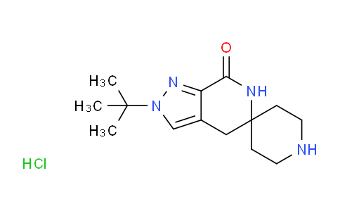 AM247760 | 1374258-13-5 | 2'-(tert-Butyl)-4',6'-dihydrospiro[piperidine-4,5'-pyrazolo[3,4-c]pyridin]-7'(2'H)-one hydrochloride