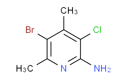 5-Bromo-3-chloro-4,6-dimethylpyridin-2-amine