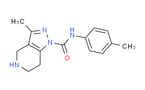 AM247804 | 1956386-23-4 | 3-Methyl-N-(p-tolyl)-4,5,6,7-tetrahydro-1H-pyrazolo[4,3-c]pyridine-1-carboxamide